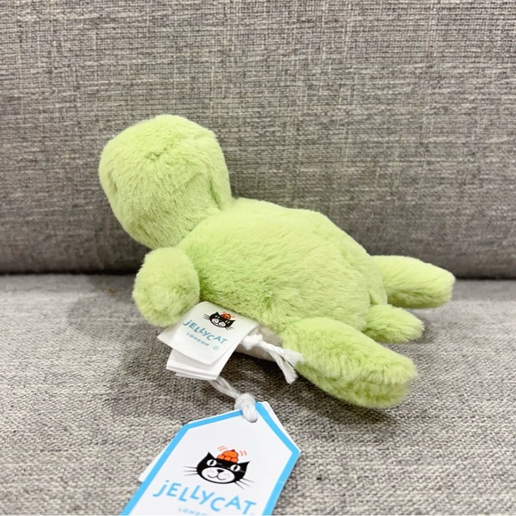 Jellycat Fluffy Turtle Brand New with Tags (BNWT) - Picture 2 of 5